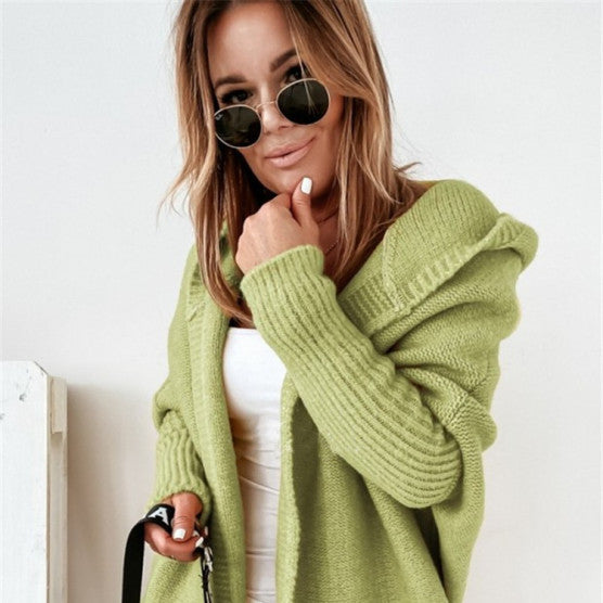 π€ Cozy Oversized Hooded Sweater β Chic, Soft & Stylish Knit for Fall π