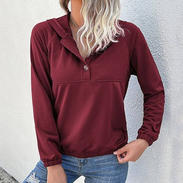 ποΈ Cozy Casual Hooded Sweatshirt for Women β Fall Winter Must-Have ποΈ