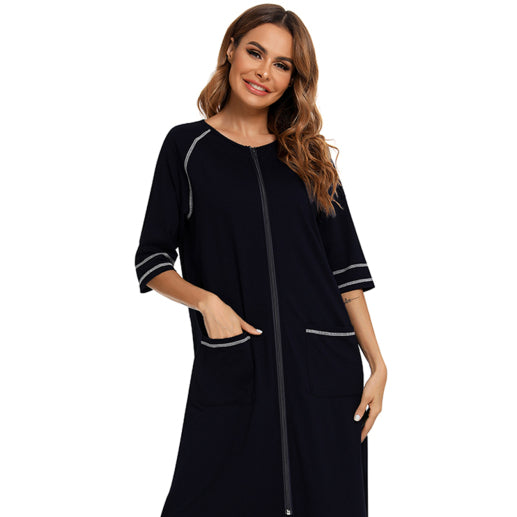 🛌 Cozy & Chic Loose Loungewear Nightdress – Soft, Stylish & Comfy 🌙