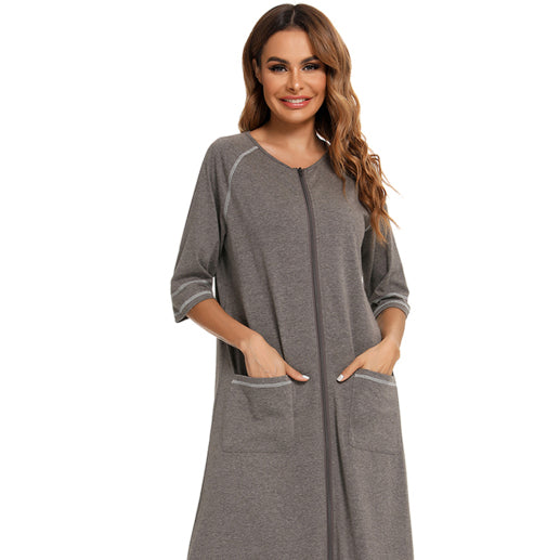 🛌 Cozy & Chic Loose Loungewear Nightdress – Soft, Stylish & Comfy 🌙