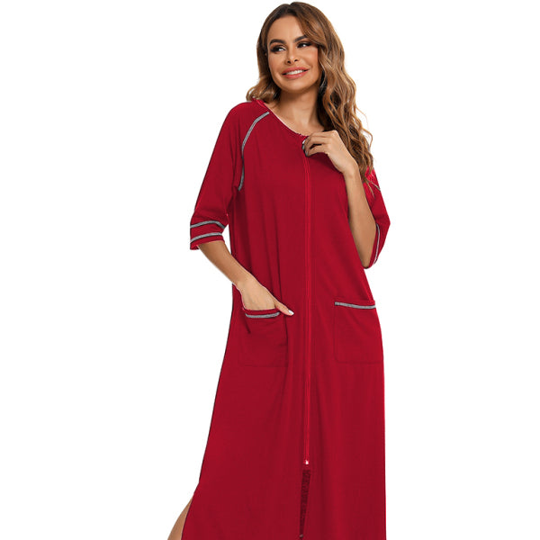 🛌 Cozy & Chic Loose Loungewear Nightdress – Soft, Stylish & Comfy 🌙