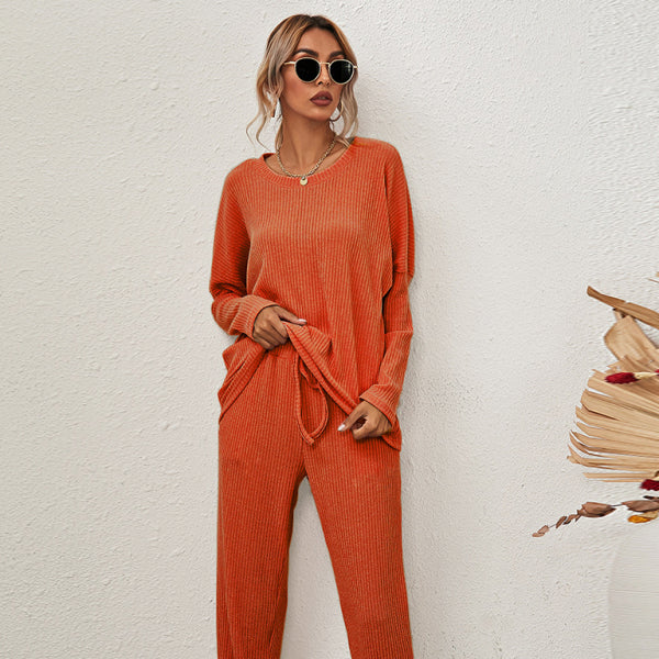 π Cozy Chic Women's Long-Sleeve Loungewear Pajama Set for Ultimate Comfort β¨