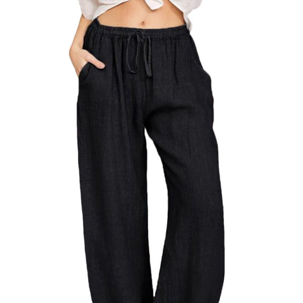 Cozy Chic Lounge Pants – Soft Knit Leisure Bottoms with Pockets