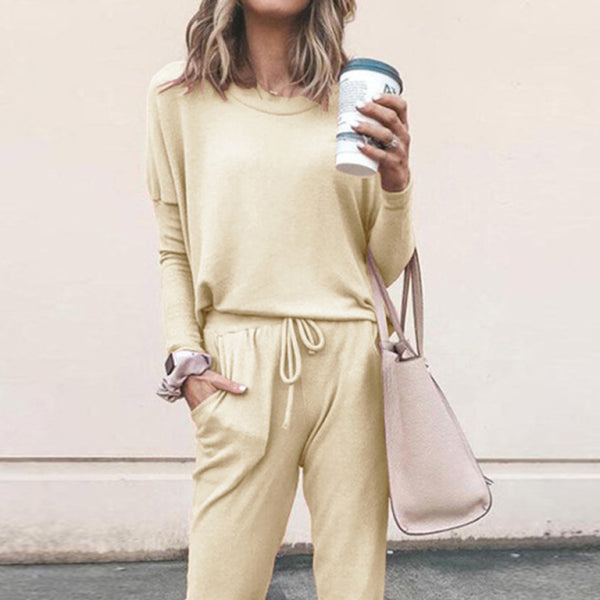 🛍️ Cozy Chic 2-Piece Lounge Set – Soft, Stylish & Perfect for Any Season 🛍️