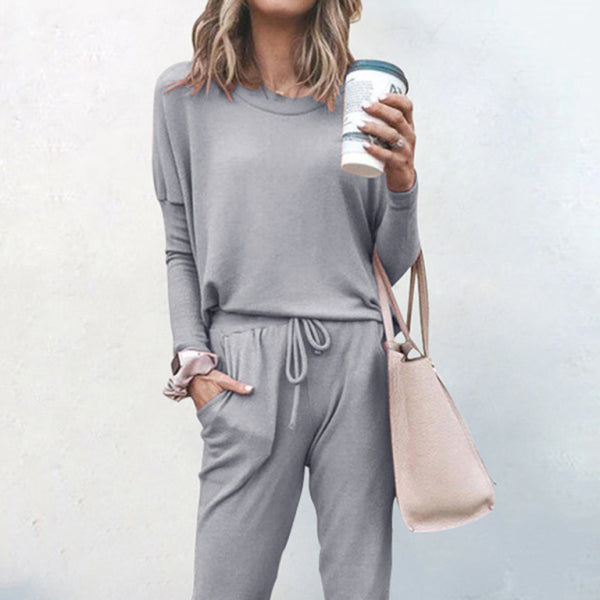 🛍️ Cozy Chic 2-Piece Lounge Set – Soft, Stylish & Perfect for Any Season 🛍️
