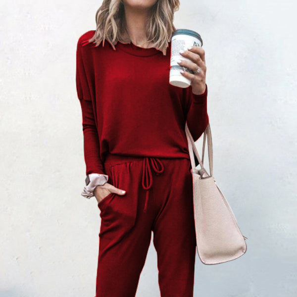 🛍️ Cozy Chic 2-Piece Lounge Set – Soft, Stylish & Perfect for Any Season 🛍️