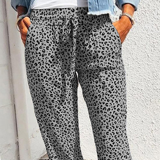 π€ Leopard Print Trousers for Women β Chic, Comfy & Trendy Lounge Pants π€