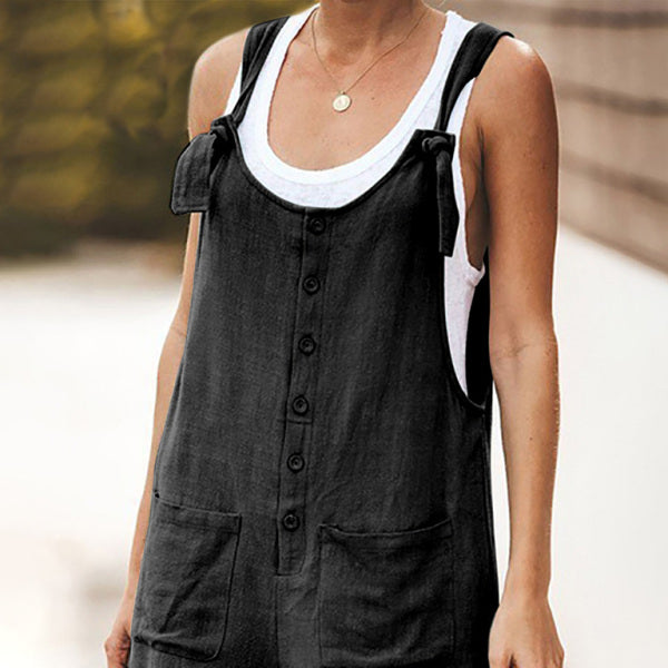 ✨ Cute & Comfy Daisy Bib Shorts – Boho Summer Overalls 🌸