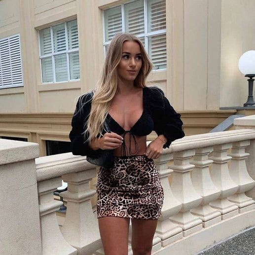 π₯ High Waist Mesh Skirt β Sexy Printed Bodycon Mini for Trendsetters π₯