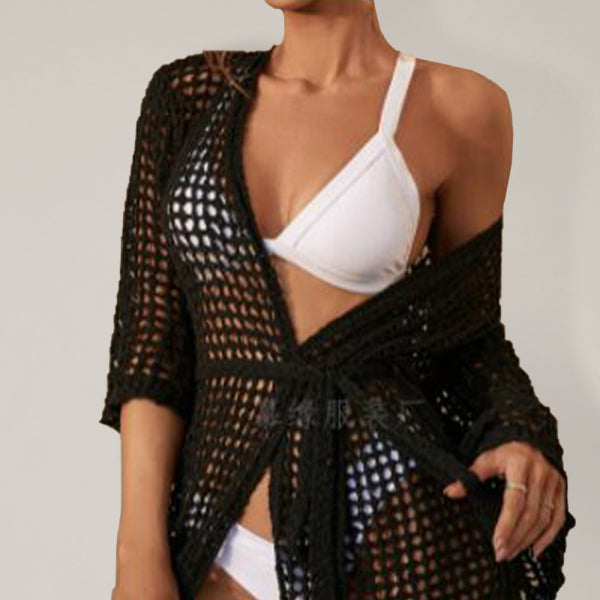 π©· Chic Cutout Knit Blouse β Beach Vacation Must-Have πβ¨