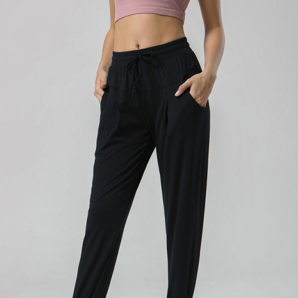 ποΈ Nude High-Stretch Drawstring Sweatpants Comfy Chic Athleisure Joggers π€