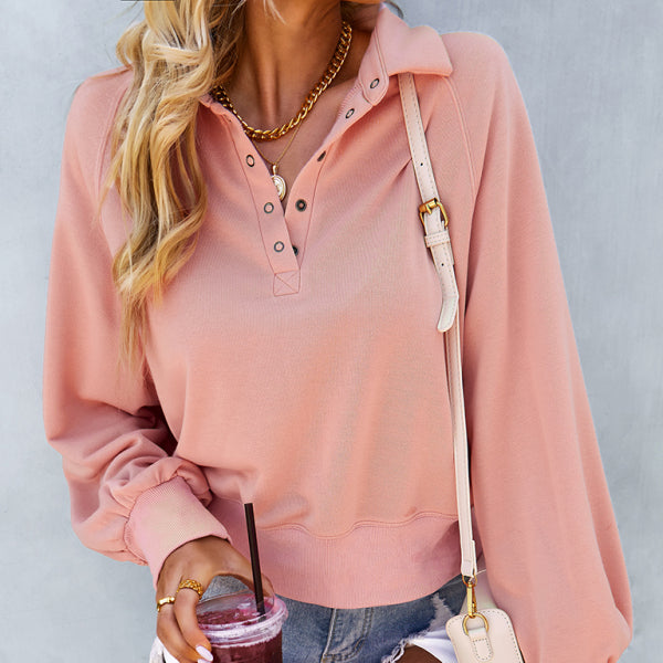 π§‘ Cozy Chic Long Sleeve Sweater Top β Casual & Stylish for Fall Winter β¨