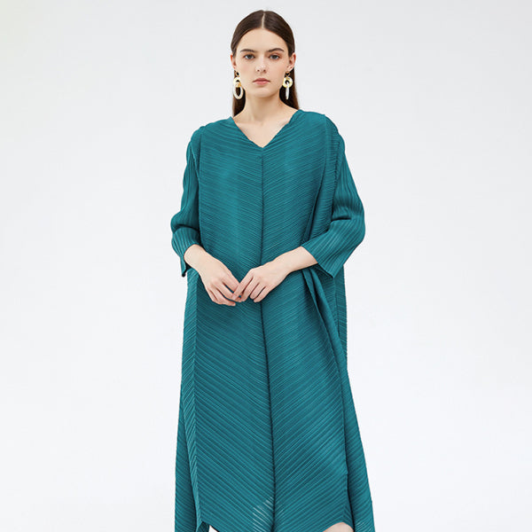 β¨ Chic 3/4 Sleeve Irregular Hem Dress β Stylish, Comfy, & Perfect for Any Occasion β¨
