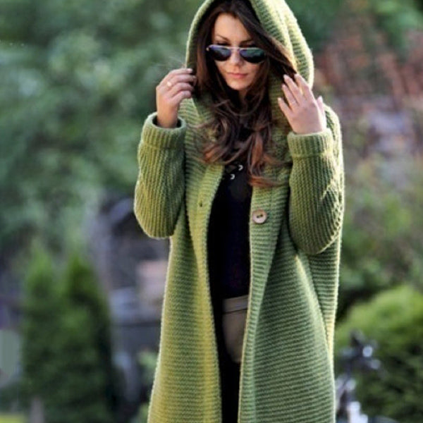 π§₯ Cozy Chic Hooded Cardigan Sweater β Stylish, Warm & Perfect for Fall π