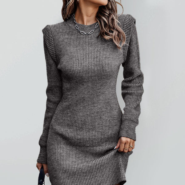 🧡 Cozy & Chic Long Sleeve Sweater Dress – Sexy Fall Winter Essential 🤎