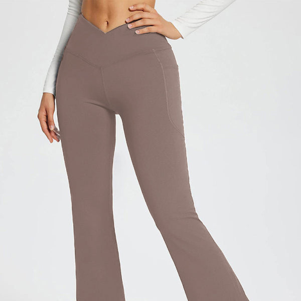 Women's High Waist Wide Leg Bootcut Lounge Pants