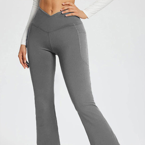 Women's High Waist Wide Leg Bootcut Lounge Pants