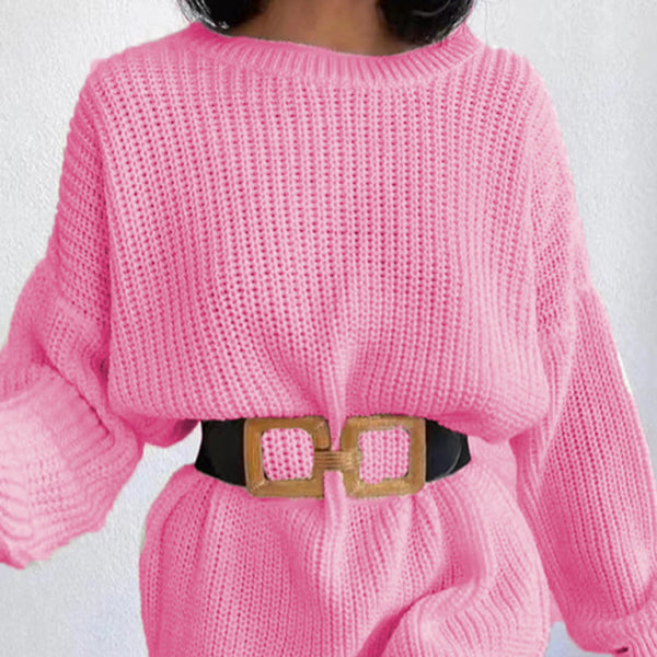 🖤 Chic & Cozy Ripped Sweater Dress – Trendy Fall Must-Have 🤍