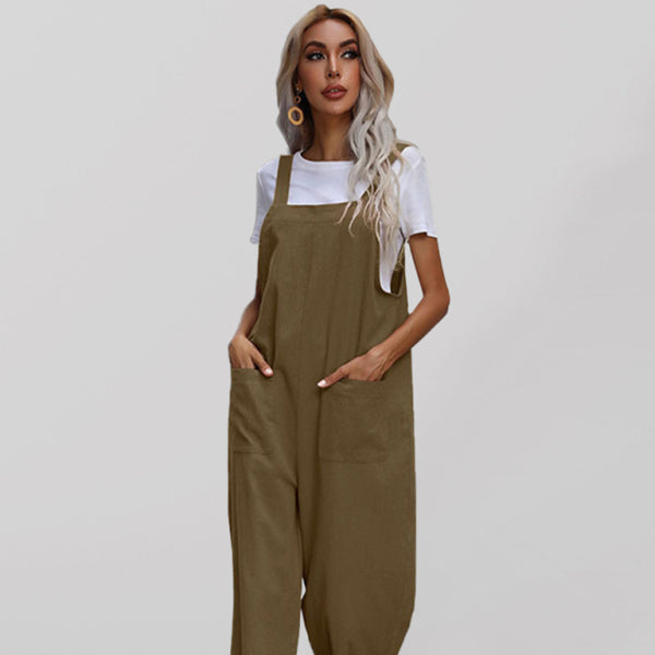 ποΈ Trendy Cotton Linen Overalls Womenβs Sleeveless Jumpsuit β Chic & Comfy for Everyday Wear βοΈ