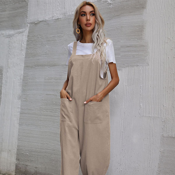 ποΈ Trendy Cotton Linen Overalls Womenβs Sleeveless Jumpsuit β Chic & Comfy for Everyday Wear βοΈ