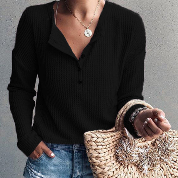 β¨ Chic & Stylish Round Neck Long Sleeve Top β Perfect for Any Season β¨