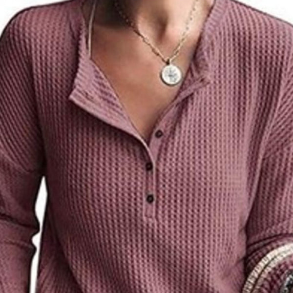 β¨ Chic & Stylish Round Neck Long Sleeve Top β Perfect for Any Season β¨