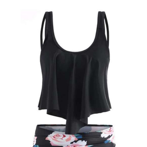 π©· High Waist Ruffle Bikini Sexy Floral Swimsuit β Trendy & Flattering Fit π©·