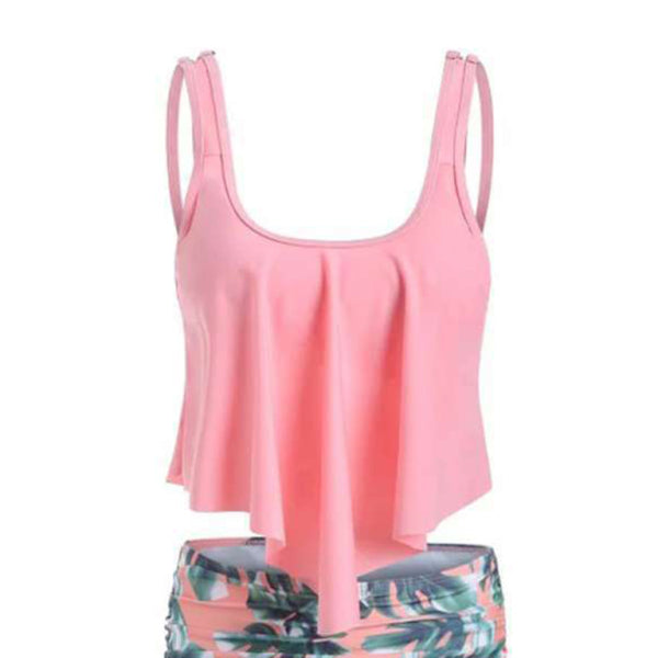 π©· High Waist Ruffle Bikini Sexy Floral Swimsuit β Trendy & Flattering Fit π©·