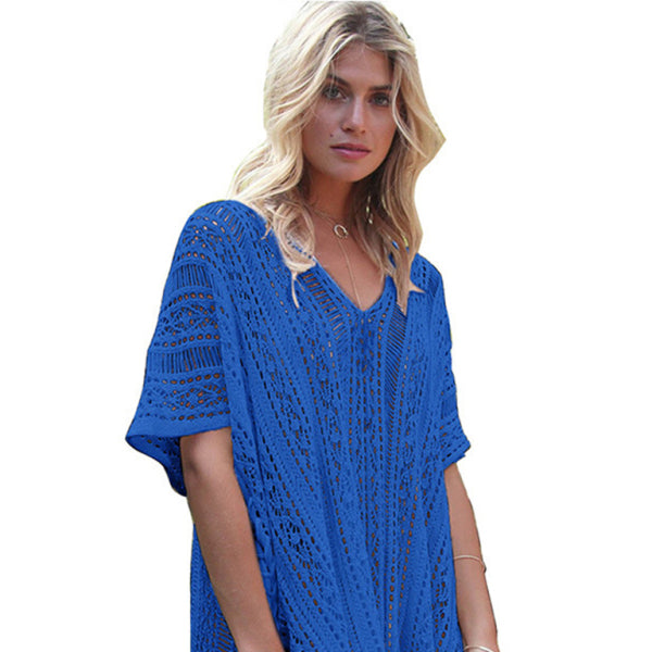 π₯ Beach Babe Knitted Cover-Up Swimsuit π Stylish & Breezy Bikini Cover π₯