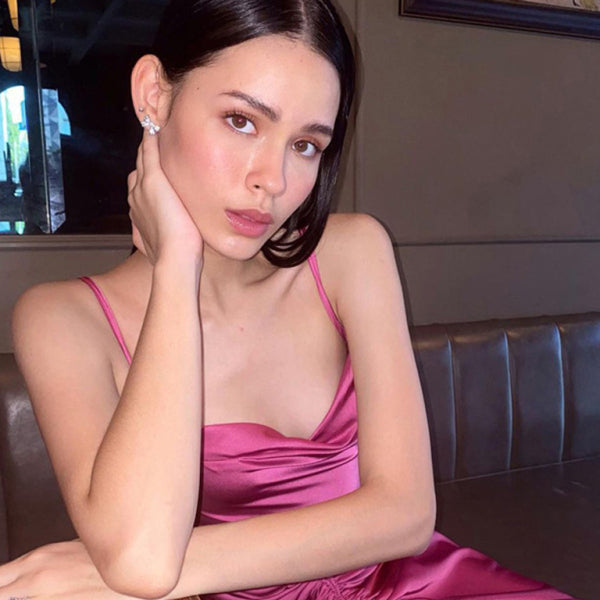 🔥 Sexy Tube Top Slit Dress – Backless, High Waist & Flattering Fit ✨