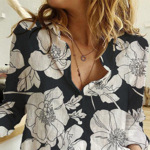 ποΈ Chic Linen Long Sleeve Shirt β Casual & Breathable Spring Must-Have βοΈ