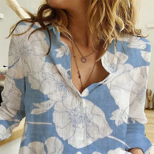 ποΈ Chic Linen Long Sleeve Shirt β Casual & Breathable Spring Must-Have βοΈ