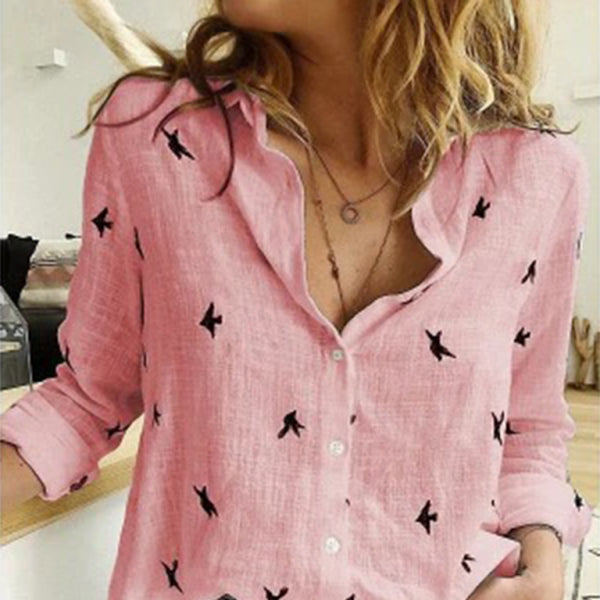 ποΈ Chic Linen Long Sleeve Shirt β Casual & Breathable Spring Must-Have βοΈ