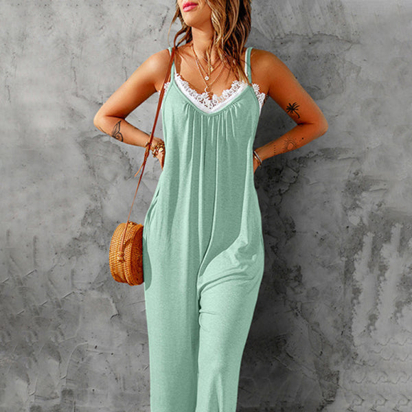 ✨ Chic Wide-Leg Jumpsuit – Flowy, Comfy & Perfect for Any Occasion ✨