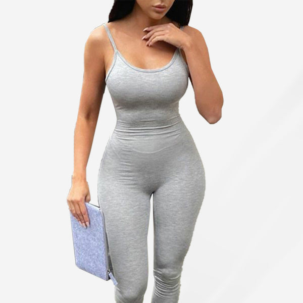 Trendy Full-Body Yoga Jumpsuit – Sleek, stylish & Ultra-Stretchy Activewear