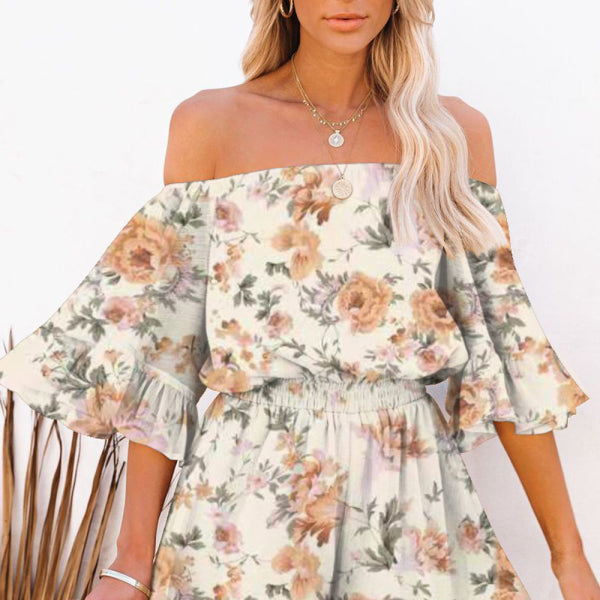 ✨ Chic One-Shoulder Chiffon Jumpsuit – Flowy, Stylish & Perfect for Summer ✨