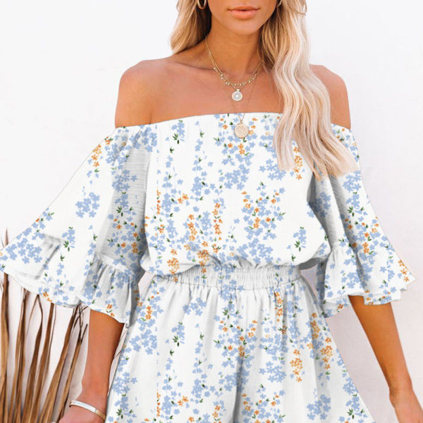 ✨ Chic One-Shoulder Chiffon Jumpsuit – Flowy, Stylish & Perfect for Summer ✨