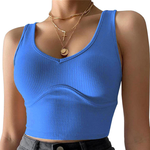 π€ Chic & Comfy V-Neck Knit Tank Top β Stretchy, Stylish & Perfect for Any Occasion β¨