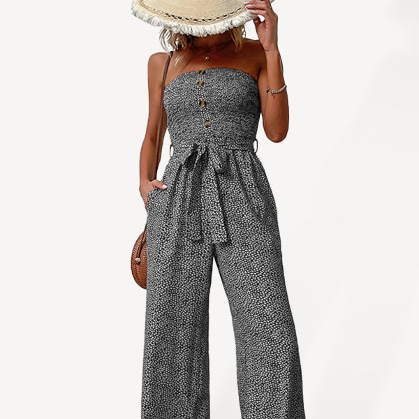 🖤 Chic Leopard Print Jumpsuit for Women – Trendy & Stylish One-Piece Outfit 🖤