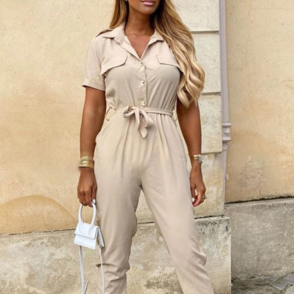 π€ Chic & Stylish Belted Cargo Jumpsuit β Effortless Street Style Vibes β¨π₯