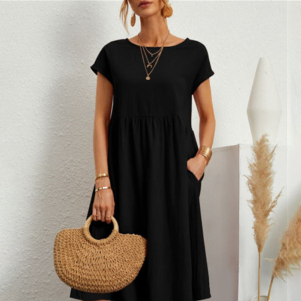 β¨ Chic A-Line Cotton Dress β Comfy, Stylish & Perfect for Any Occasion β¨