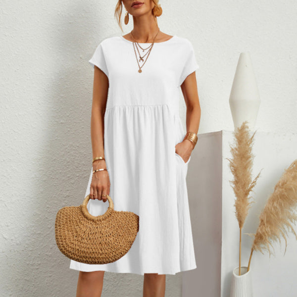 β¨ Chic A-Line Cotton Dress β Comfy, Stylish & Perfect for Any Occasion β¨
