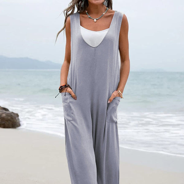 β¨ Chic & Comfy Knit Jumpsuit β Casual Lounge Wear for Women β¨