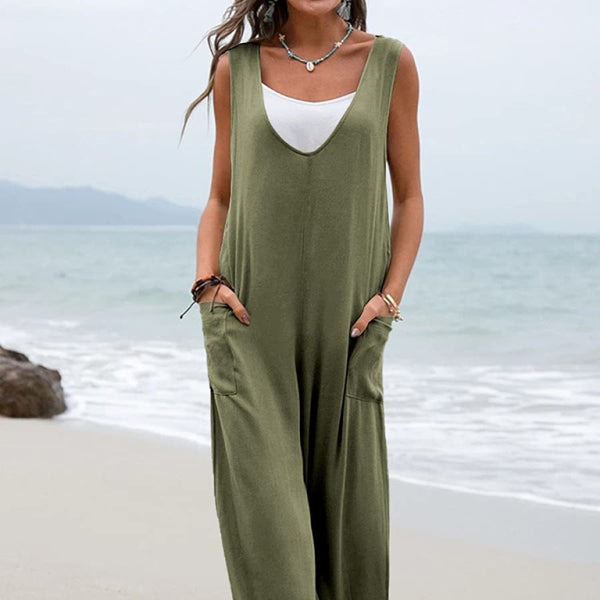 β¨ Chic & Comfy Knit Jumpsuit β Casual Lounge Wear for Women β¨