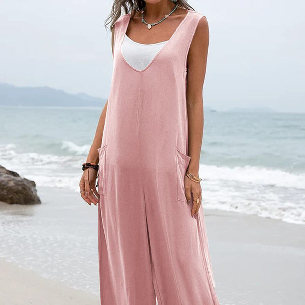 β¨ Chic & Comfy Knit Jumpsuit β Casual Lounge Wear for Women β¨