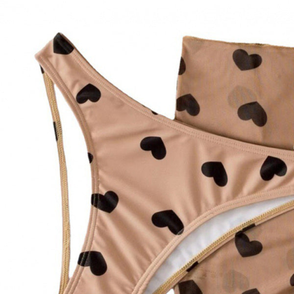 🔥 Love Print 3-Piece Bikini Set – Trendy & Flirty Swimwear for Summer 🌊✨