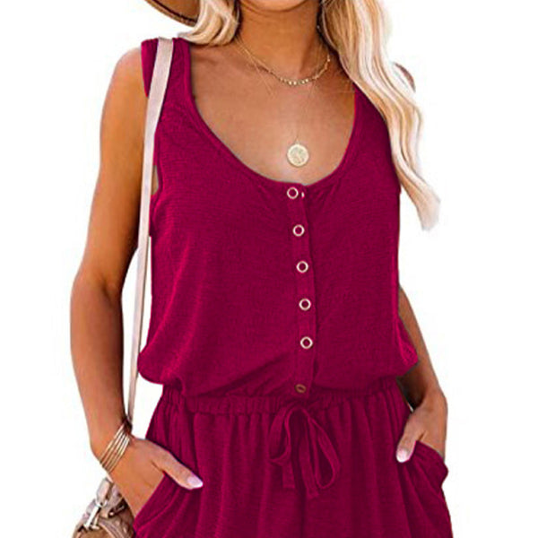 β¨ Sleeveless Waist-Tie Jumpsuit β Chic, Comfy & Perfect for Summer Vibes β¨