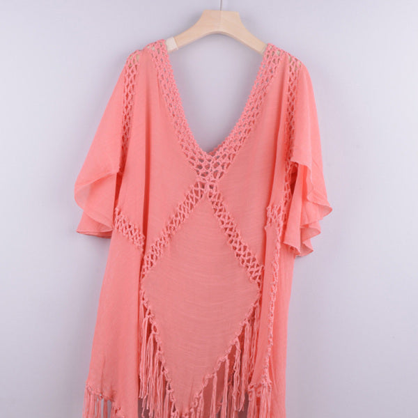 ποΈ Chic Tassel Bikini Cover-Up β Boho Beachwear Essential βοΈ