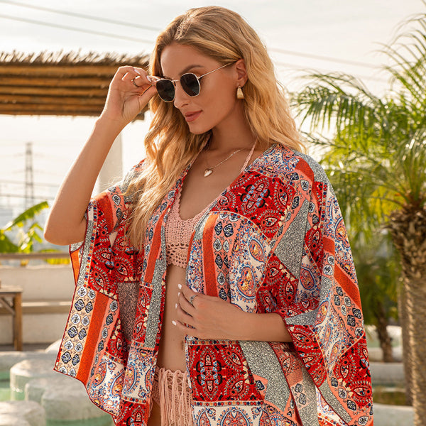 ποΈ Chic Beach Cover Up Kimono β Lightweight, Stylish & Sun-Ready βοΈ