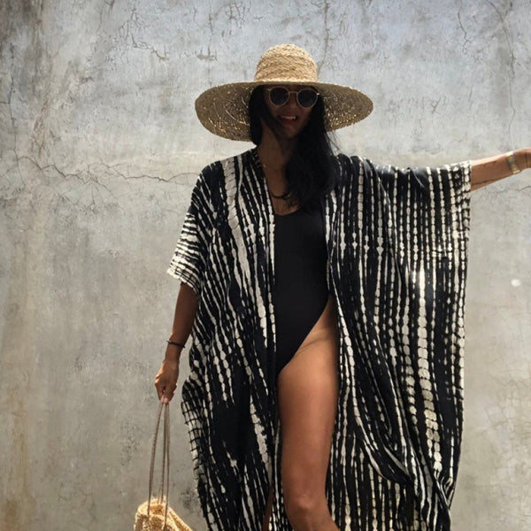 π΄ Chic Tie-Dye Beach Cover-Up Sunscreen Cardigan β Boho Summer Vibes π